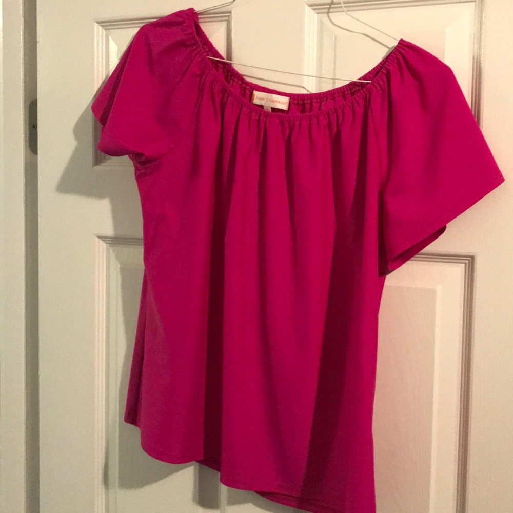 Hot Pink Jude Connally Top - M